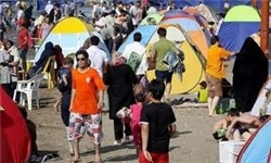 اسکان 8 هزار نفر از مسافران نوروزی در کمپ‌های شهرداری اندیمشک