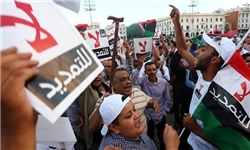 تظاهرات‌کنندگان لیبیایی جنایات اسرائیل علیه غزه را محکوم کردند