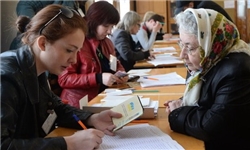 تنها نیم درصد مردم کریمه برای انتخابات ریاست‌جمهوری اوکراین ثبت‌نام کردند
