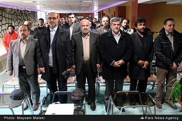 مراسم افتتاح خط تله سی یژ قزوین