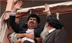 کاندیدای ریاست جمهوری افغانستان در میان هواداران خود در «هرات»+تصاویر