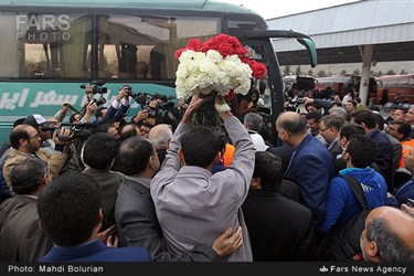 استقبال از مسافران نوروزی در مشهد مقدس