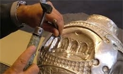 حضور قلمزن مشهدی در نمایشگاه صنایع دستی فلورانس ایتالیا