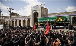 آستان حضرت عبدالعظیم(ع) سوگوار فاطمیه شد/ تجمع هیأت‌های مذهبی در جنوب پایتخت