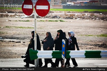 بازگشت مسافران نوروزی در جاده اصفهان به تهران