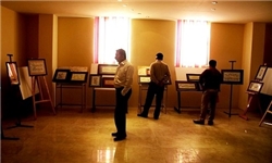 برگزاری نمایشگاه آثار خوشنویسی هنرمندان در بستک
