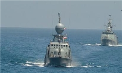 نیروی دریایی دست بلند نظام در آب‌های بین‌المللی است