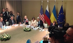 مذاکرات چهارجانبه اوکراین در ژنو آغاز شد