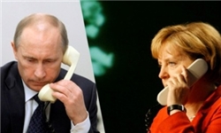 مرکل: روسیه به نتیجه انتخابات اوکراین احترام بگذارد