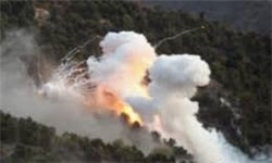 پرتاب 100 موشک از خاک پاکستان به شرق افغانستان
