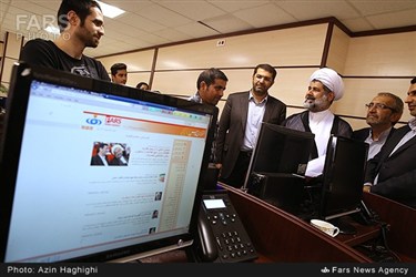 بازدید عبدالمقیم ناصحی،عضو شورای شهر از خبرگزاری فارس