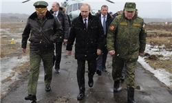رئیس جمهور روسیه وارد شبه جزیره کریمه شد