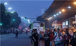 اعتصاب رانندگان اتوبوس در برزیل