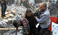 ۱۶ کشته درپی حمله هوایی جنگنده‌های صهیونیست به نوار غزه