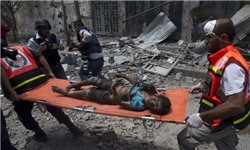 افزایش آمار شهدای حملات امشب صهیونیست‌ها به غزه/3 شهید و 75 زخمی