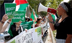 تظاهرات در فرانسه در اعتراض به حملات صهیونیست‌ها و محاصره غزه