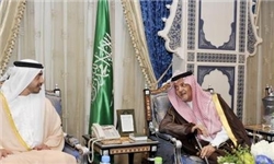 همزمان با سفر السیسی به عربستان، وزرای خارجه امارات و عربستان در «فرودگاه جده» دیدار کردند