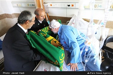 عیادت خدام رضوی از بیمارستان ساسان و بیمارستان کودکان بهرامی