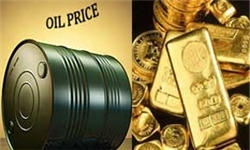 کاهش قیمت طلا و نفت در بازارهای جهانی