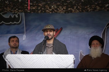  محمد باقر خزایی مسئول سازمان بسیج کارگری در سپاه حضرت محمد رسول الله(ص) تهران 
