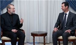 اسد در دیدار لاریجانی: ایران و سوریه توانسته‌اند برنامه تروریست‌ها را با شکست مواجه کنند