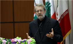 لاریجانی در دانشگاه بیروت مطرح کرد:مذاکره آمریکا با تروریست‌ها در عراق برای هدف قراردادن ایران و شیعیان