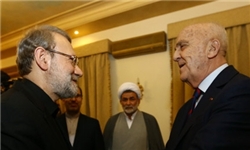 لاریجانی و وزیر دفاع لبنان دیدار و گفت‌وگو کردند
