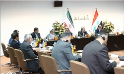 لاریجانی در دیدار رئیس مجلس عراق:دورنمای وضعیت عراق مثبت است/ایران در مبارزه با تروریسم به عراق کمک می‌کند