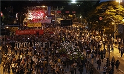 تظاهرات در برزیل علیه کاهش مزایای کار