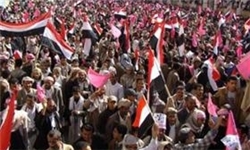 تظاهرات گسترده یمنی‎ها در «صعده»