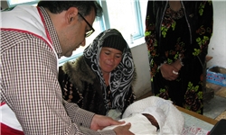 کاروان سلامت هلال احمر ایران در مناطق محروم تاجیکستان+تصاویر