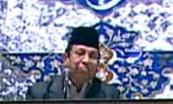 ابتهال داور اندونزیایی در مدح رسول اکرم(ص)+فیلم