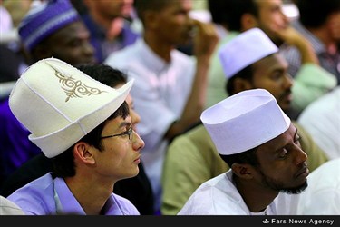 قاریان شرکت‌کننده در مسابقات بین‌المللی قرآن