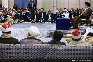 سخنرانی رهبر معظم انقلاب در دیدار شرکت‌کنندگان مسابقات بین‌المللی قرآن