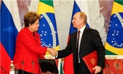 رؤسای جمهور برزیل و روسیه با یکدیگر دیدار می‌کنند