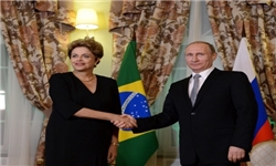 روسای جمهوری روسیه و برزیل با هم دیدار کردند