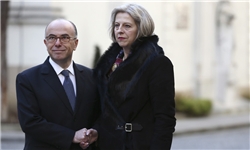 وزرای کشور انگلیس و فرانسه خواستار همکاری جهانی برای حل بحران مهاجران شدند
