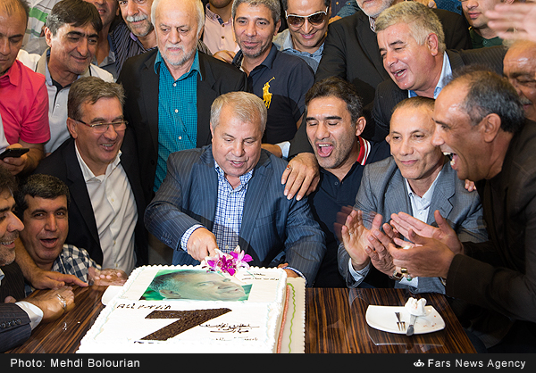 جشن تولد 70 سالگی علی پروین