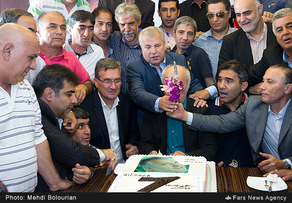 جشن تولد 70 سالگی علی پروین