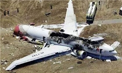 تصویر جعلی از سقوط هواپیمای روسی در صحرای سینا