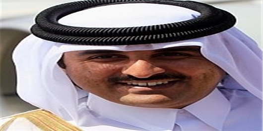 امیر قطر سالروز پیروزی انقلاب را به روحانی تبریک گفت