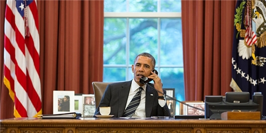 مکالمه تلفنی روحانی و اوباما پیشنهاد ایران بود/ ظریف: عدم ملاقات، مایه تأسف دو طرف بود