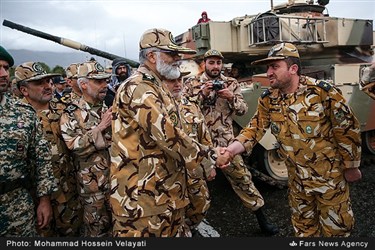 بازدید  امیر احمدرضا پوردستان از  جدیدترین دستاوردهای نیروی زمینی ارتش