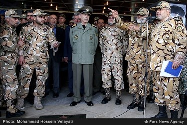 سخنرانی امیر احمدرضا پوردستان  فرمانده نیروی زمینی ارتش در مراسم رونمایی از جدیدترین دستاوردهای نیروی زمینی ارتش