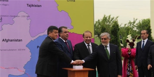 اجرای پروژه «کاسا–1000» در تاجیکستان رسماً کلید خورد