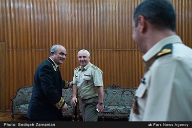 حضور مستشاران نظامی داخلی و خارجی در مراسم جشن روز ملی روسیه در تهران