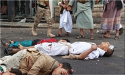 مرگ کودک یمنی در بمباران تعز؛ شلیک زلزال-3 به عسیر عربستان