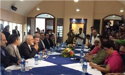 دیدار ظریف با نائب رئیس اول مجلس ملی نیکاراگوئه