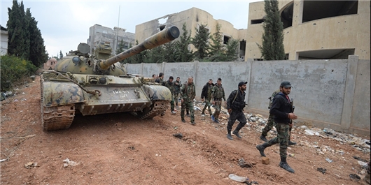 پیشروی ارتش سوریه در غرب تدمر؛ 5 منطقه دیگر آزاد شد