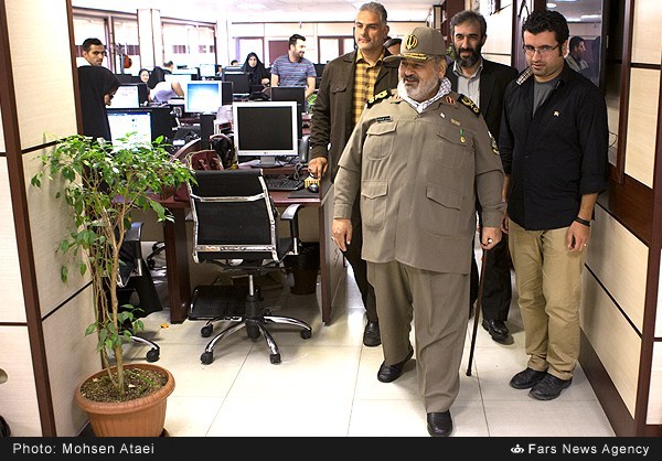 بازدید سردار سرلشکر فیروز آبادی از خبرگزاری فارس | خبرگزاری فارس
